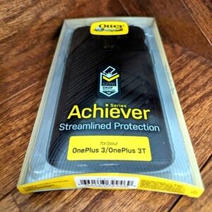OtterBox ACHIEVER SERIES Case for One Plus 3 & One Plus 3T - Black - New